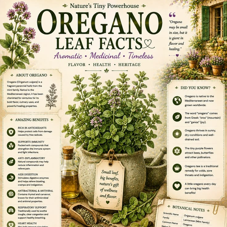 Rosemary and Oregano Tea